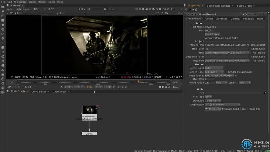 nuke studio影视后期特效合成软件16.0v6 mac版